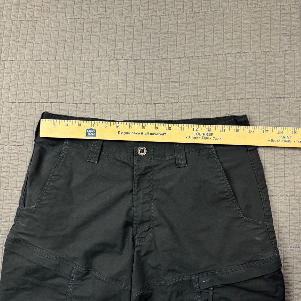 5.11 Tactical Men 34x34 (32x34) Apex Pants Black Cargo Straight Leg Utility Work - Picture 12 of 15